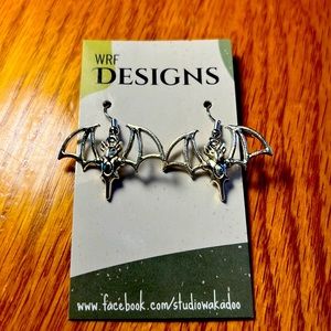 Bat earrings